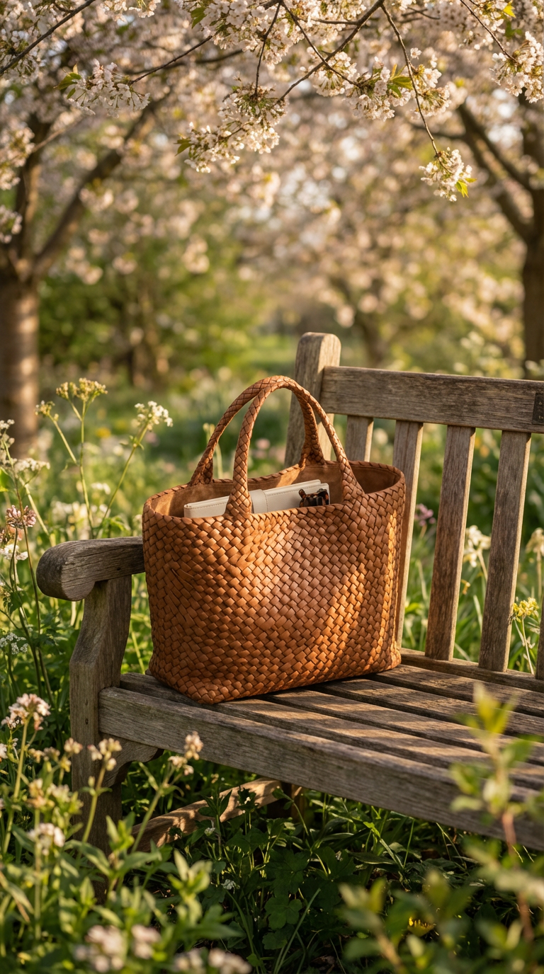 BOLSO TOTE DE CUERO HECHO A MANO