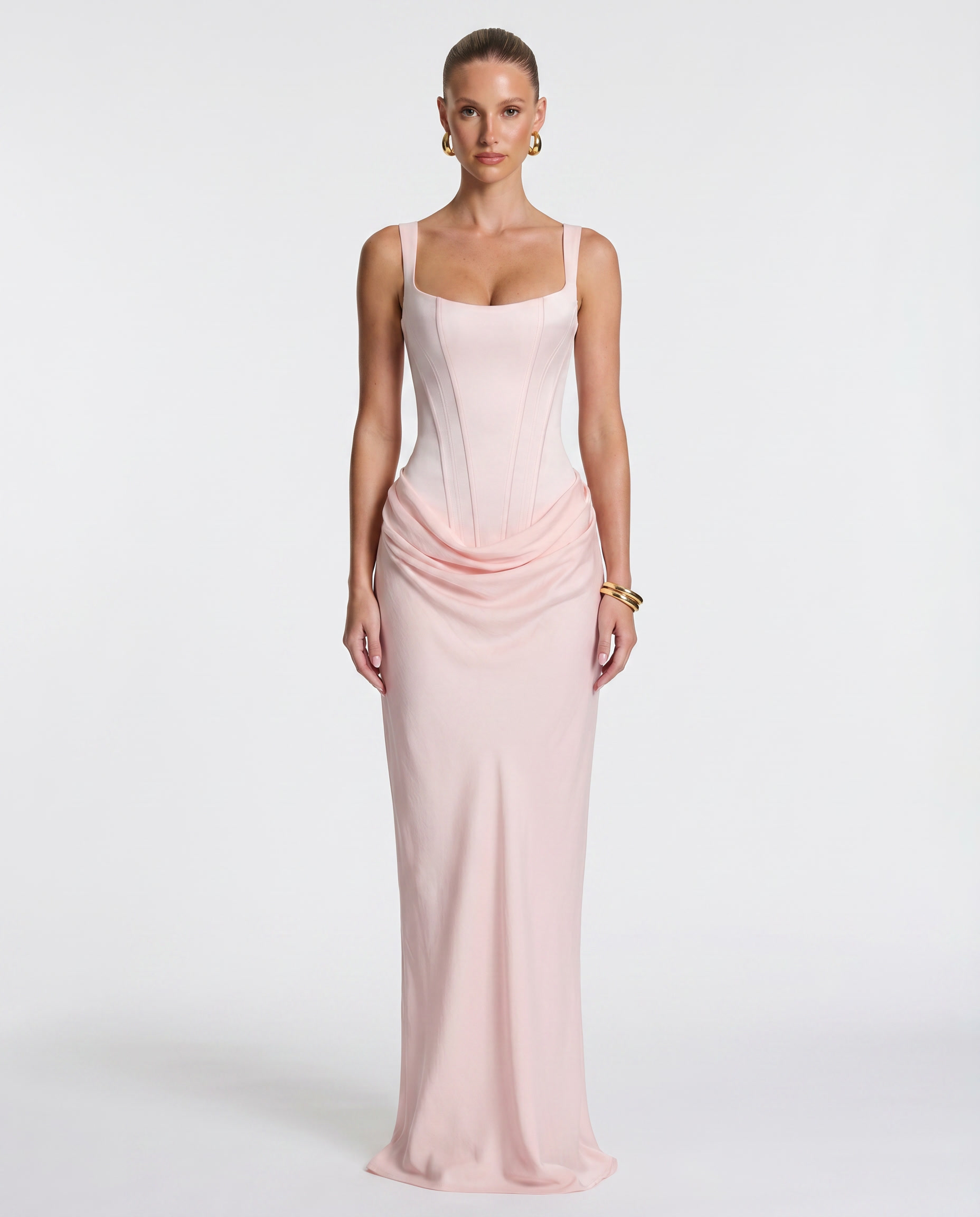 SOFÍA | VESTIDO MAXI RELOJ DE ARENA