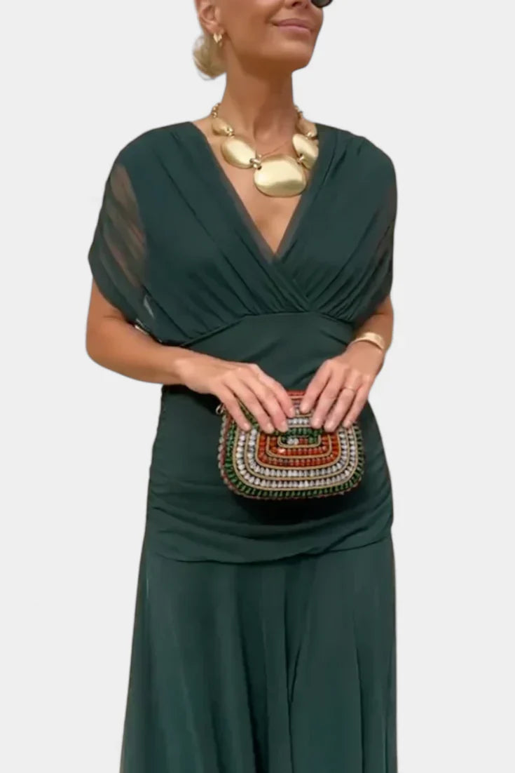 Vestido floral de elegancia ligera