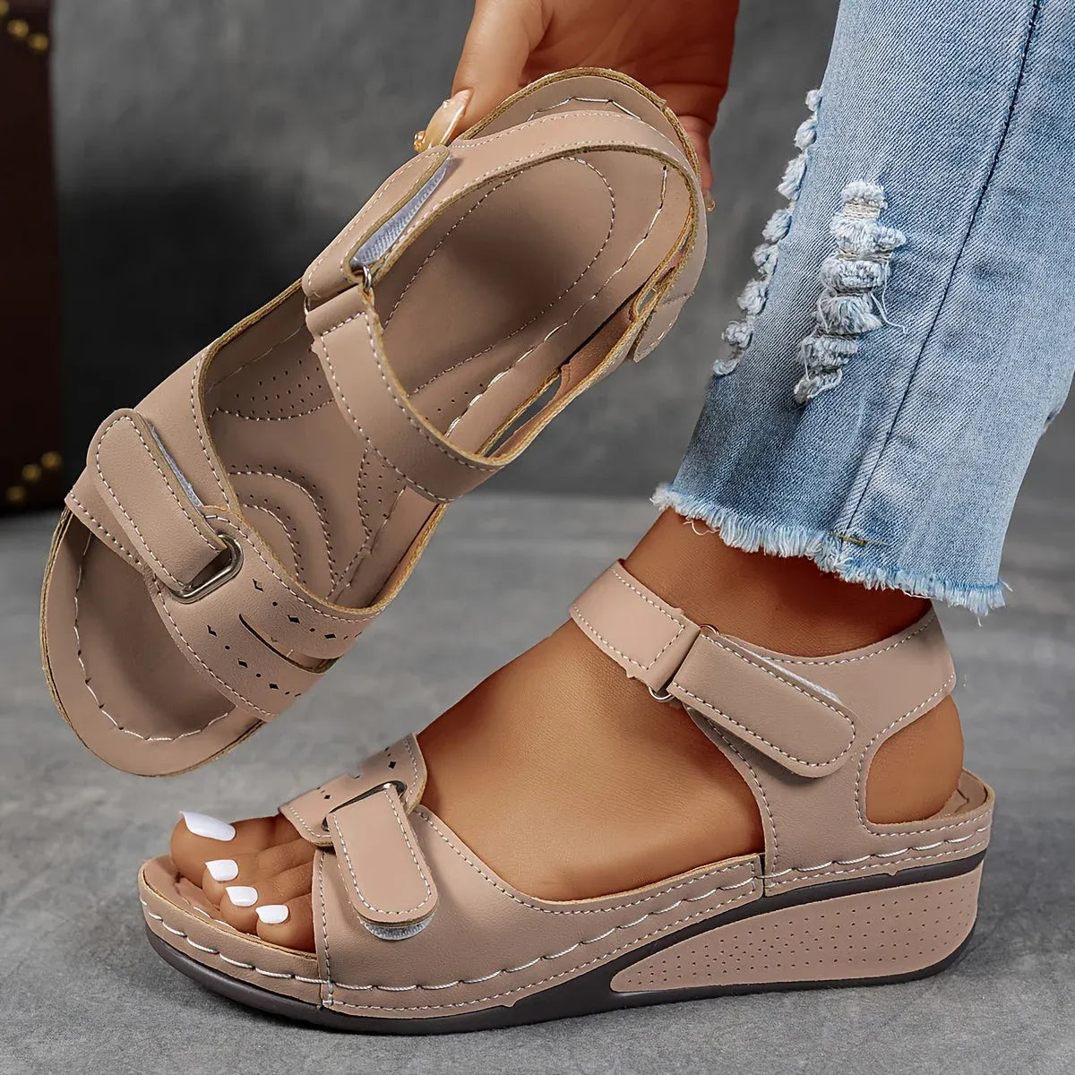 Elisa - Sandalias ortopédicas cómodas