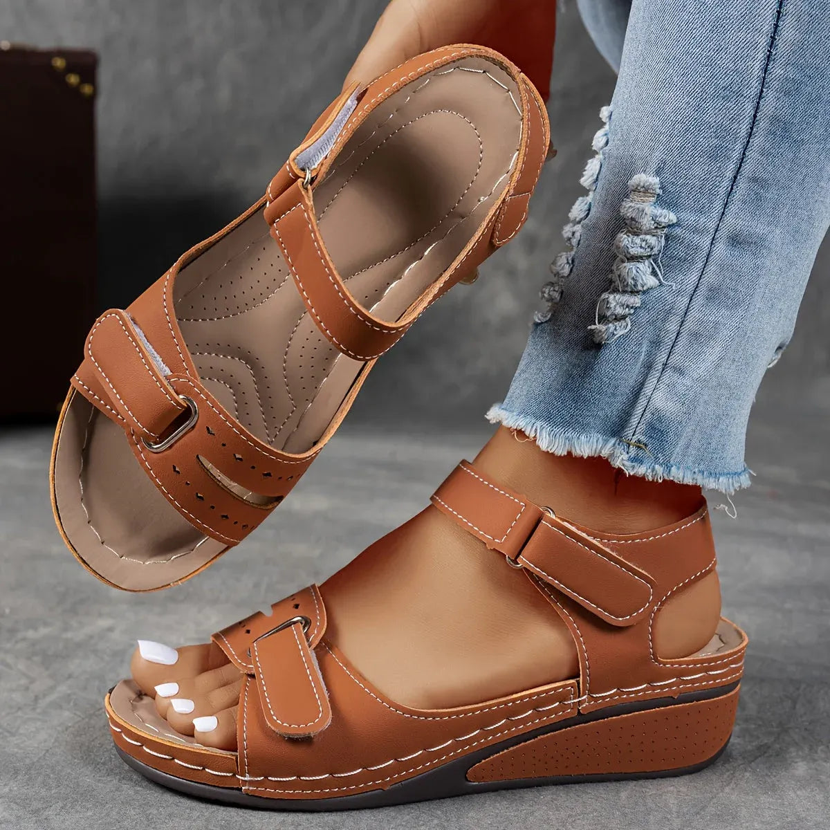 Elisa - Sandalias ortopédicas cómodas