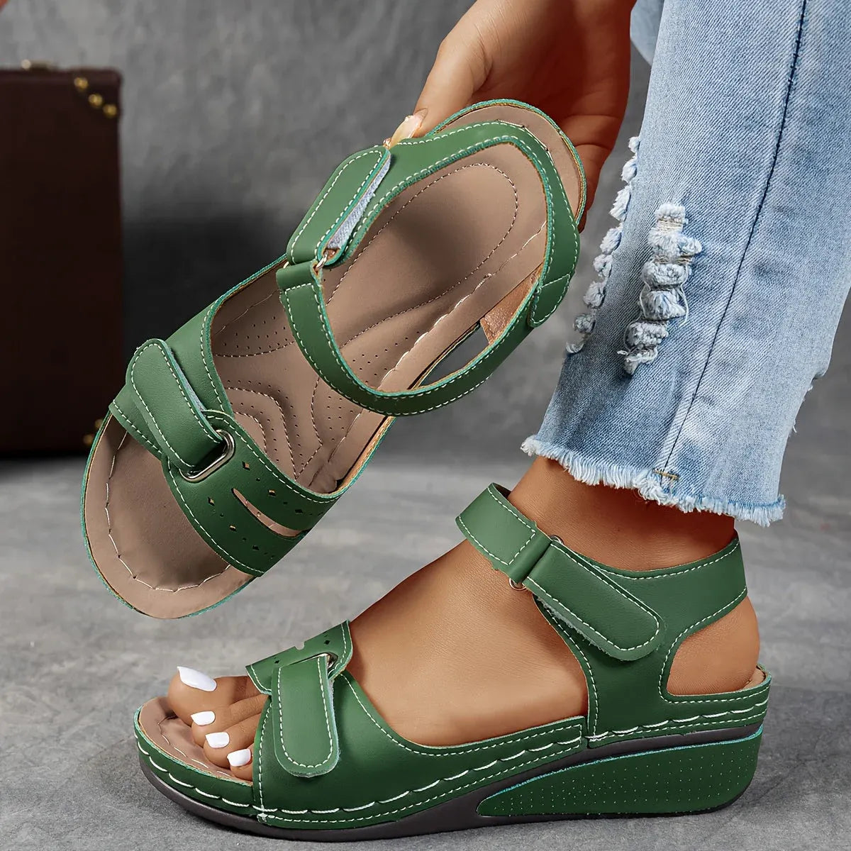 Elisa - Sandalias ortopédicas cómodas