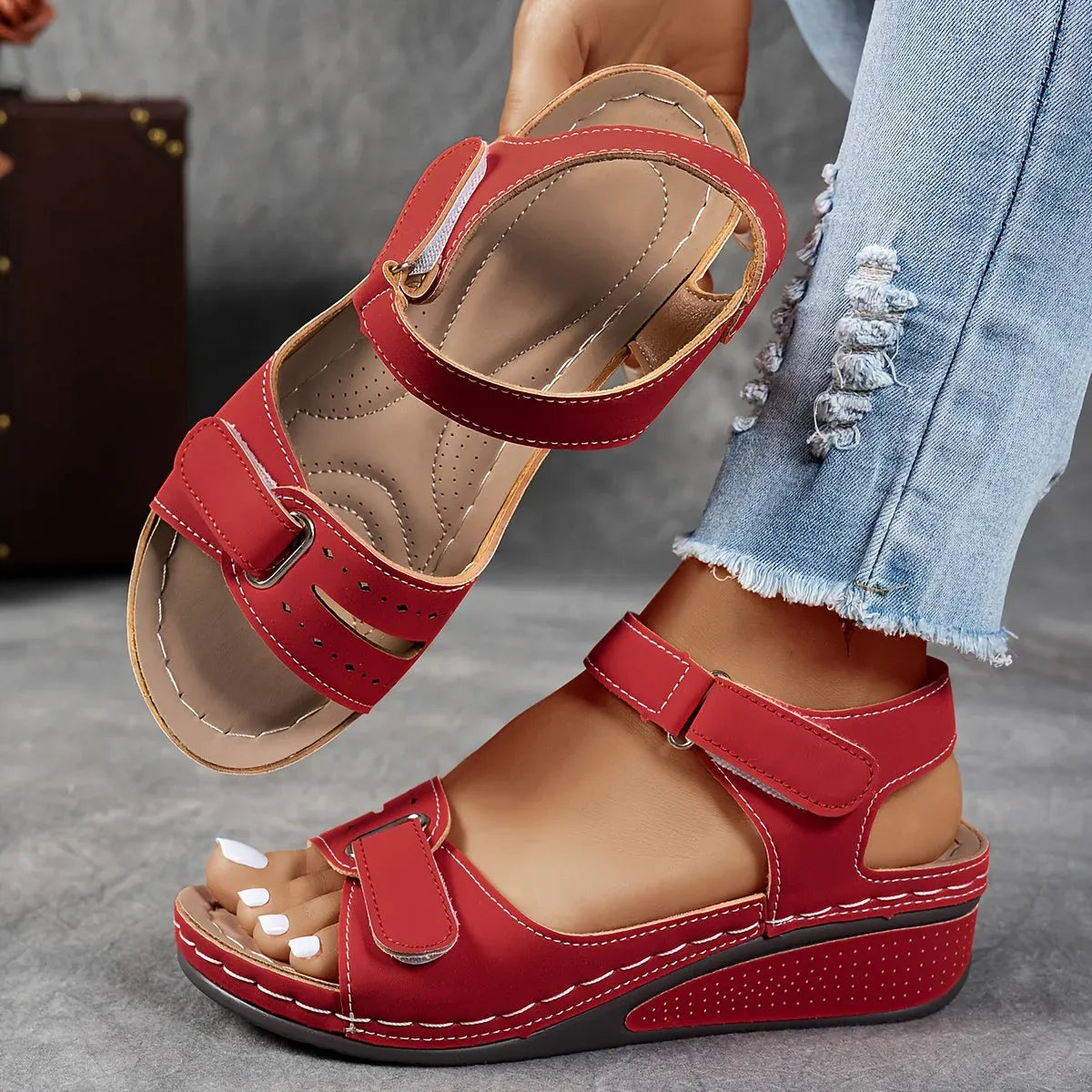 Elisa - Sandalias ortopédicas cómodas