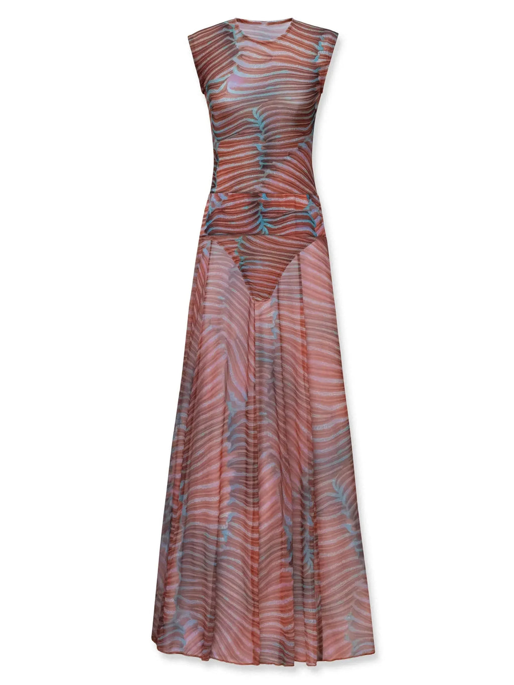 Body elegante con falda larga