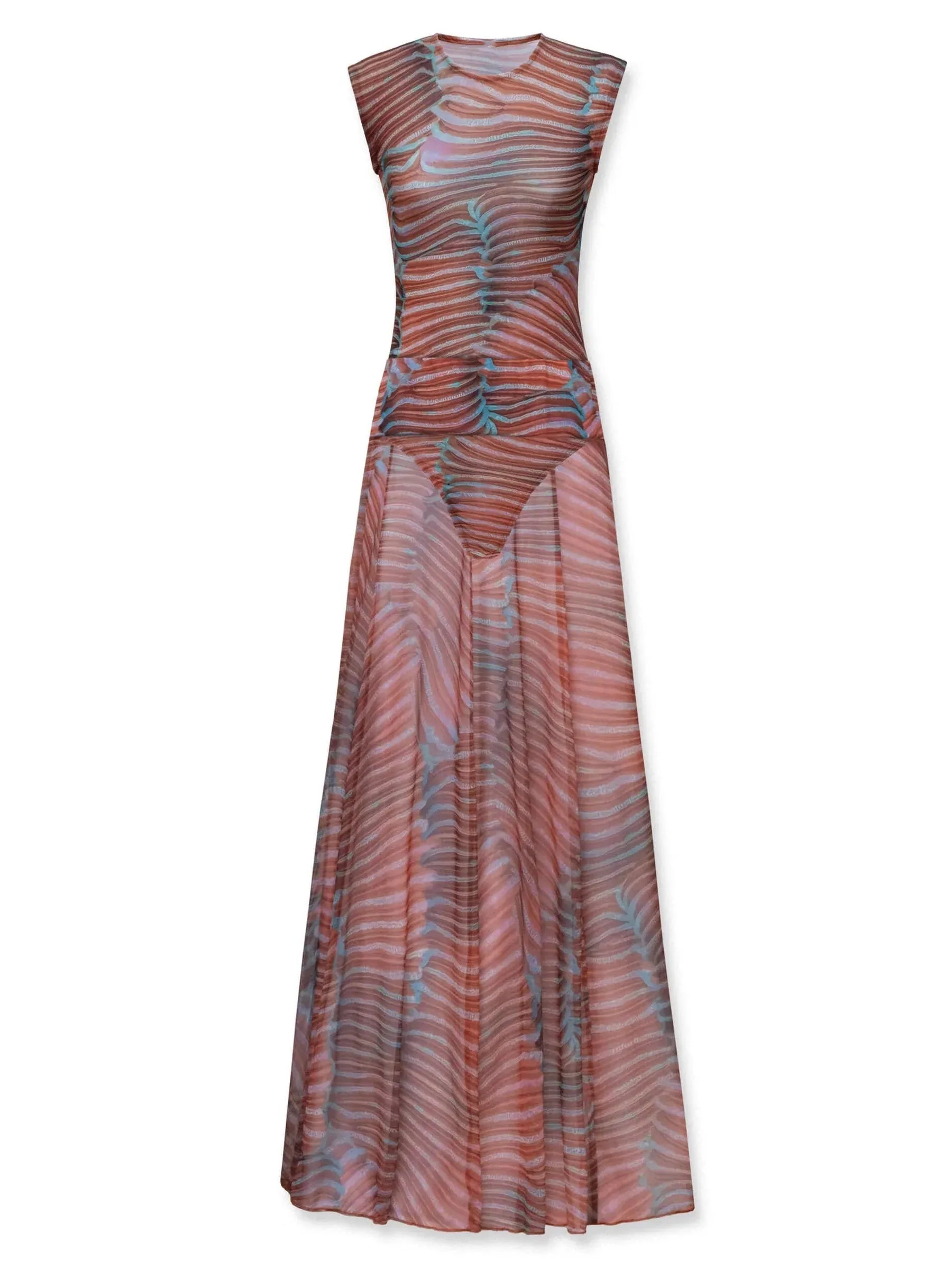 Body elegante con falda larga
