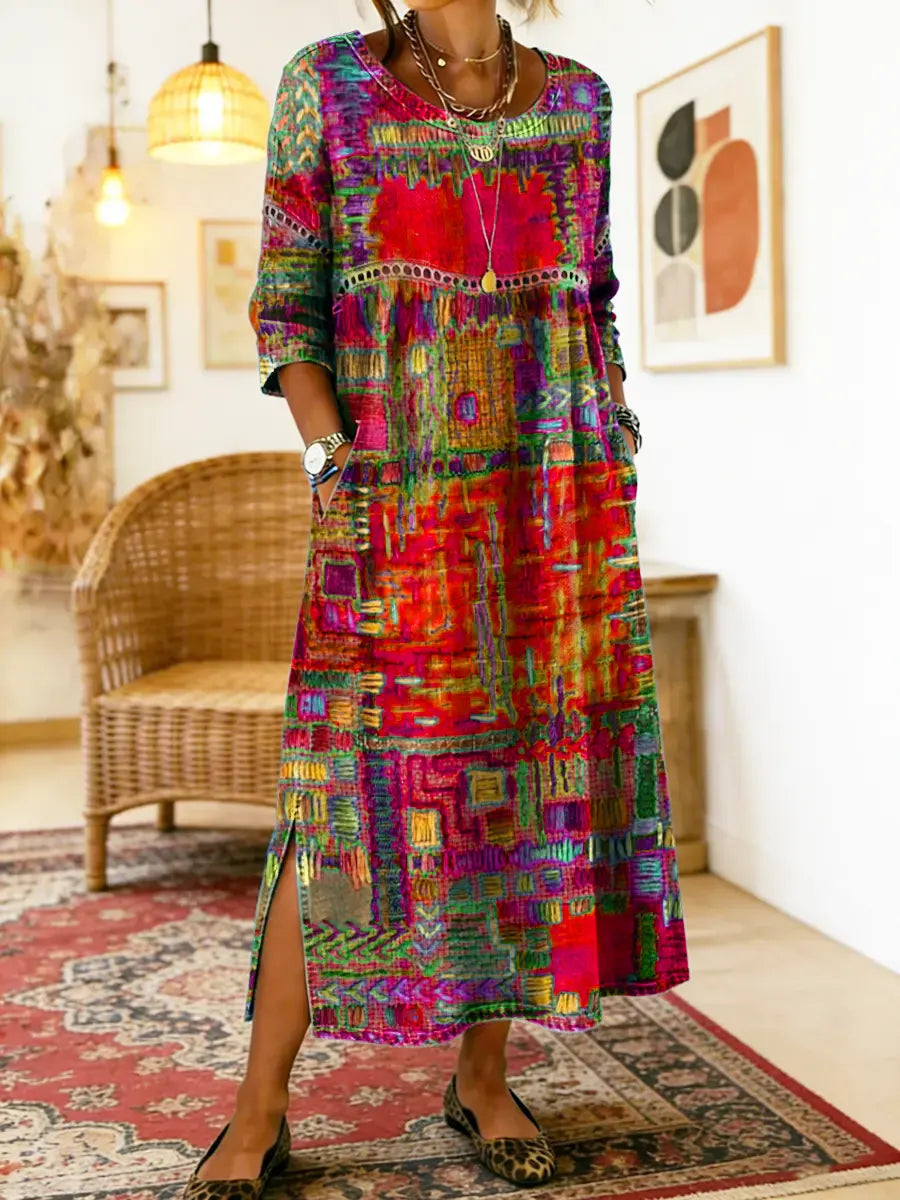 Vestido Manuela azul