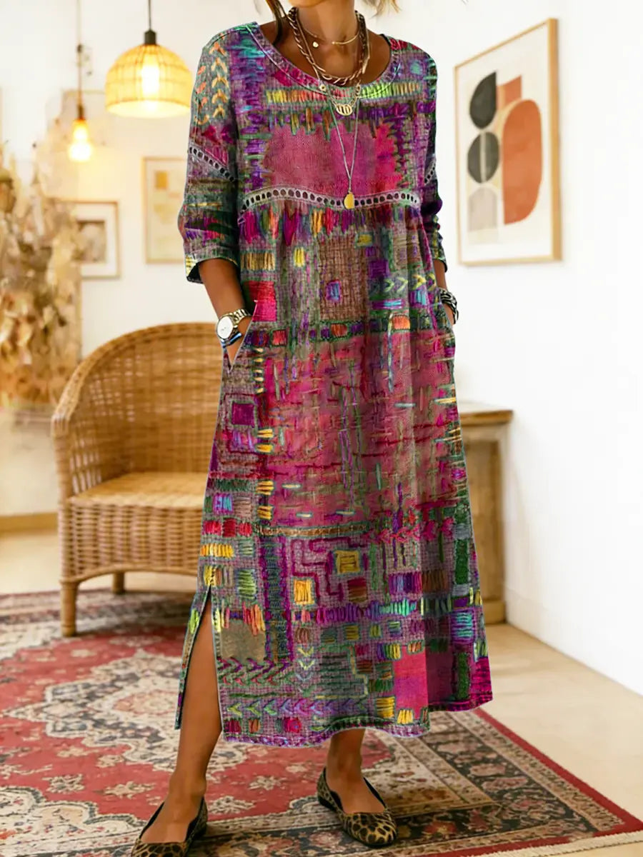 Vestido Manuela, vista posterior