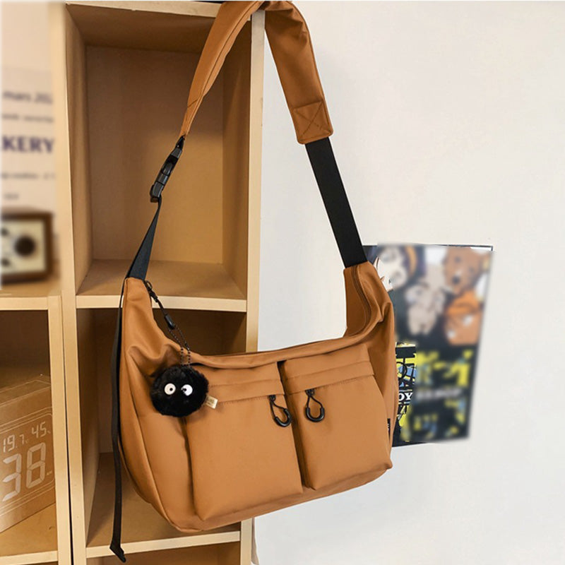 Edurne | Bolso bandolera de lona de gran capacidad