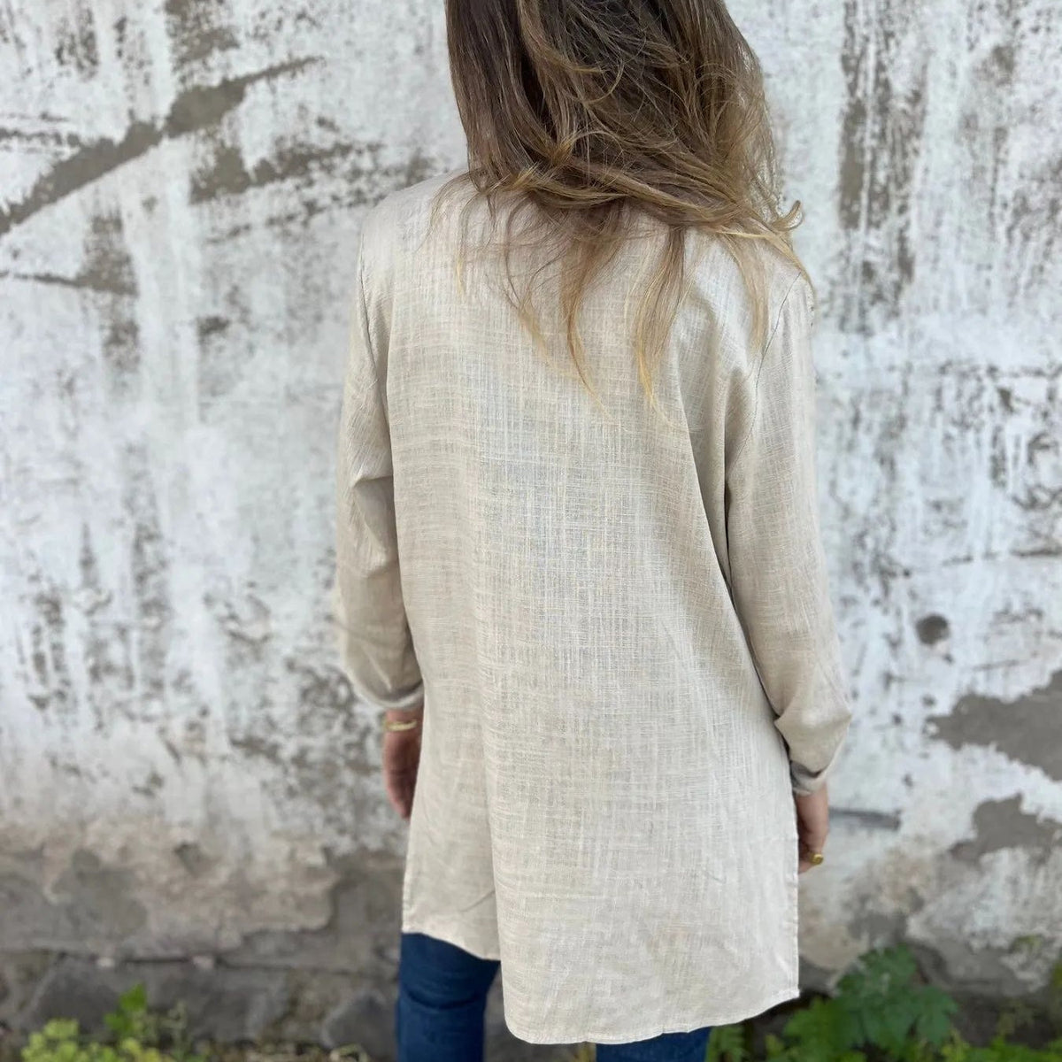 Abigail | Blazer de Chaqueta con Cuello de Solapa Jacquard para Mujer