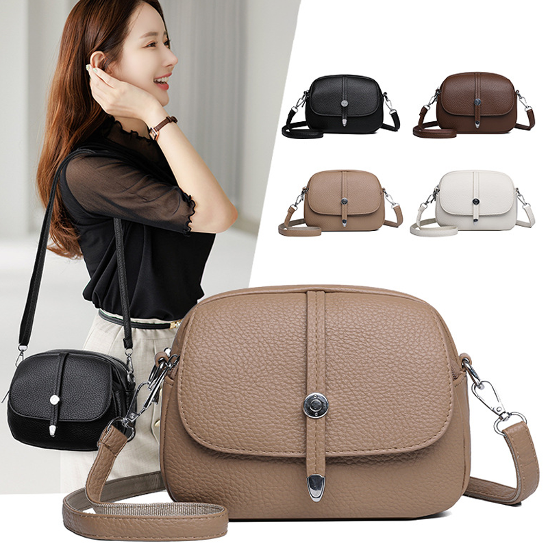 Elsa | Bolso bandolera ligero de color liso para mujer