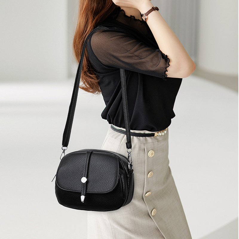 Elsa | Bolso bandolera ligero de color liso para mujer