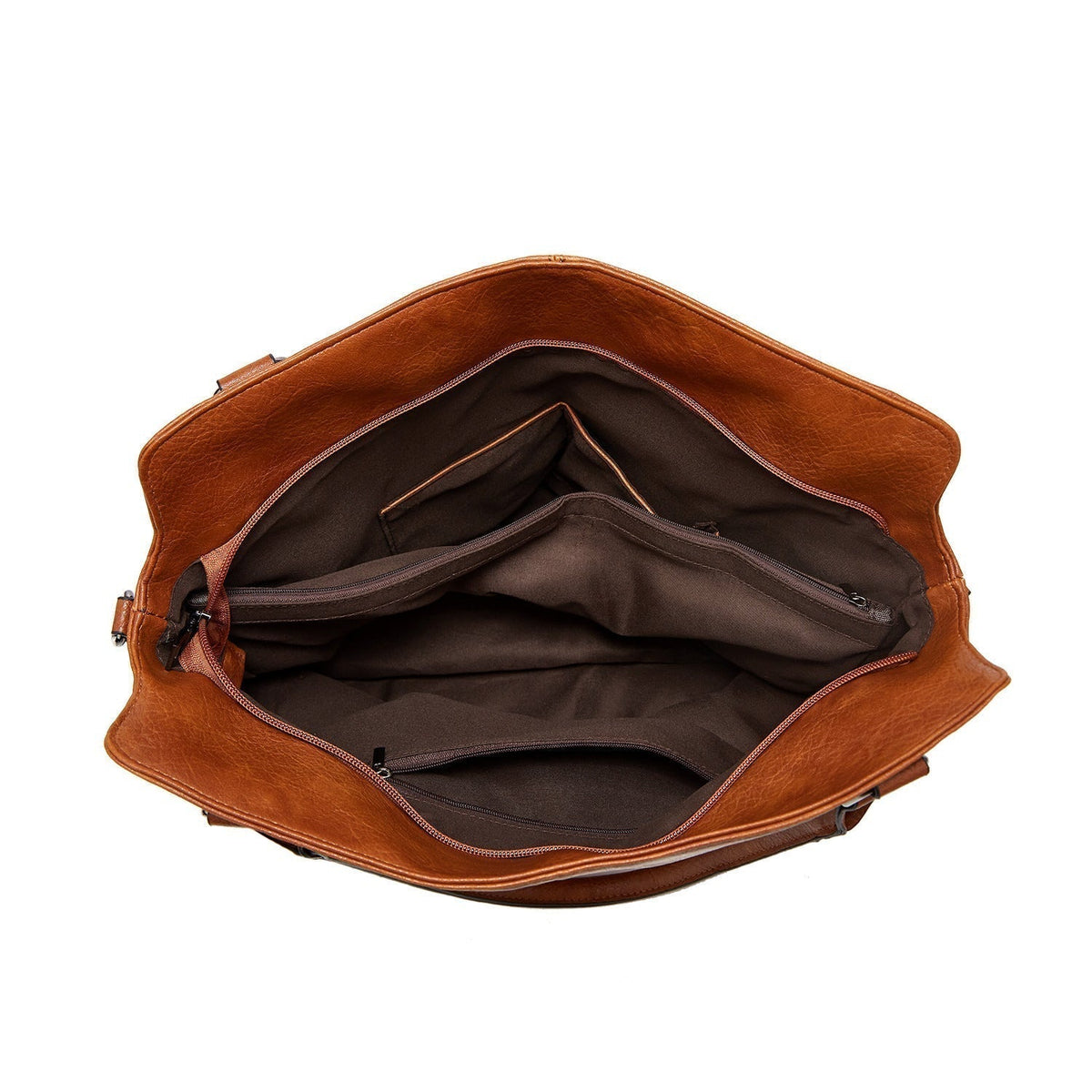 Gioia| Shopper para mujer de cuero PU – Versátil, con prácticos compartimentos.