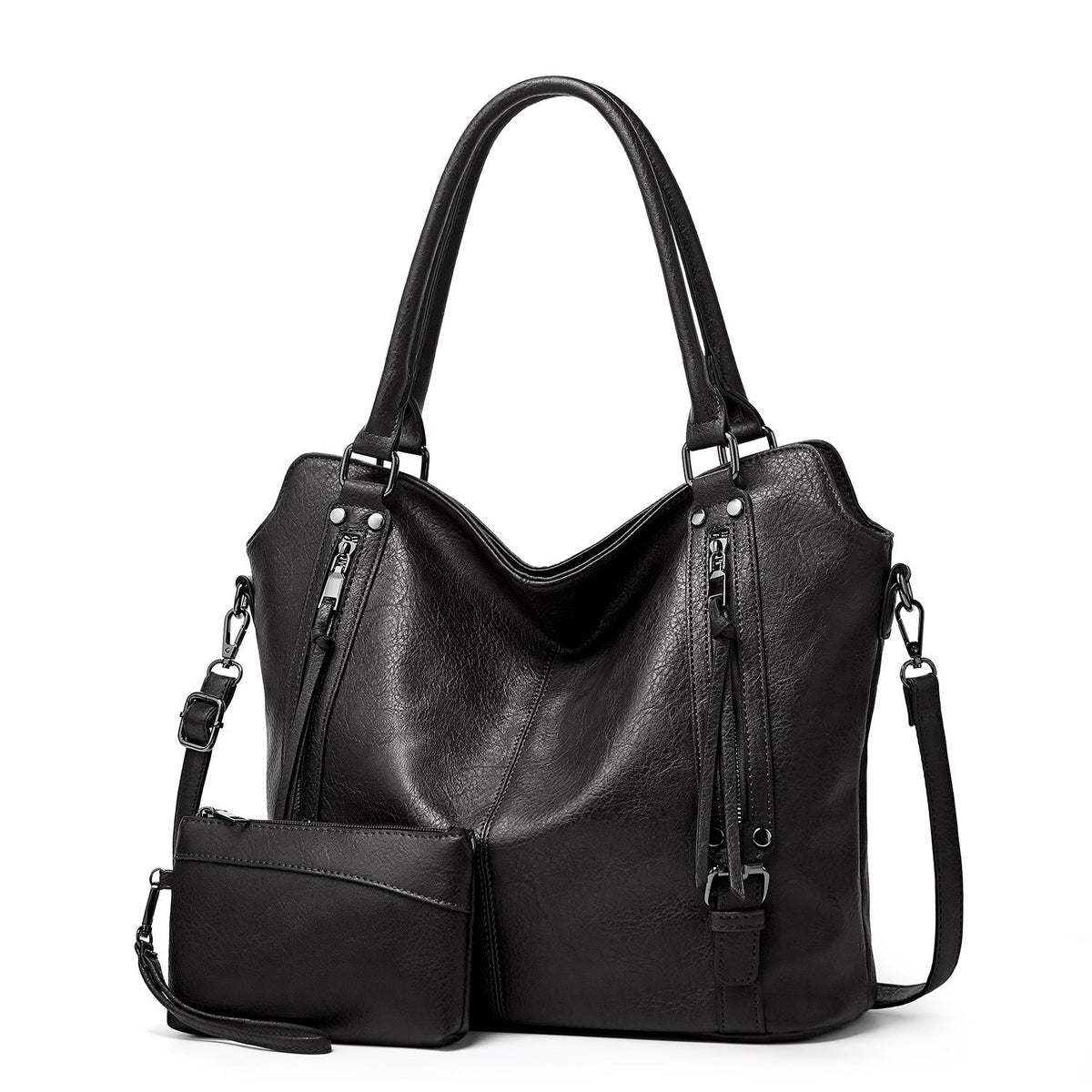 Gioia| Shopper para mujer de cuero PU – Versátil, con prácticos compartimentos.