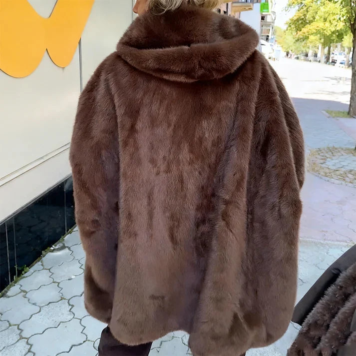 Ainoa - Chaqueta casual con capucha y cremallera
