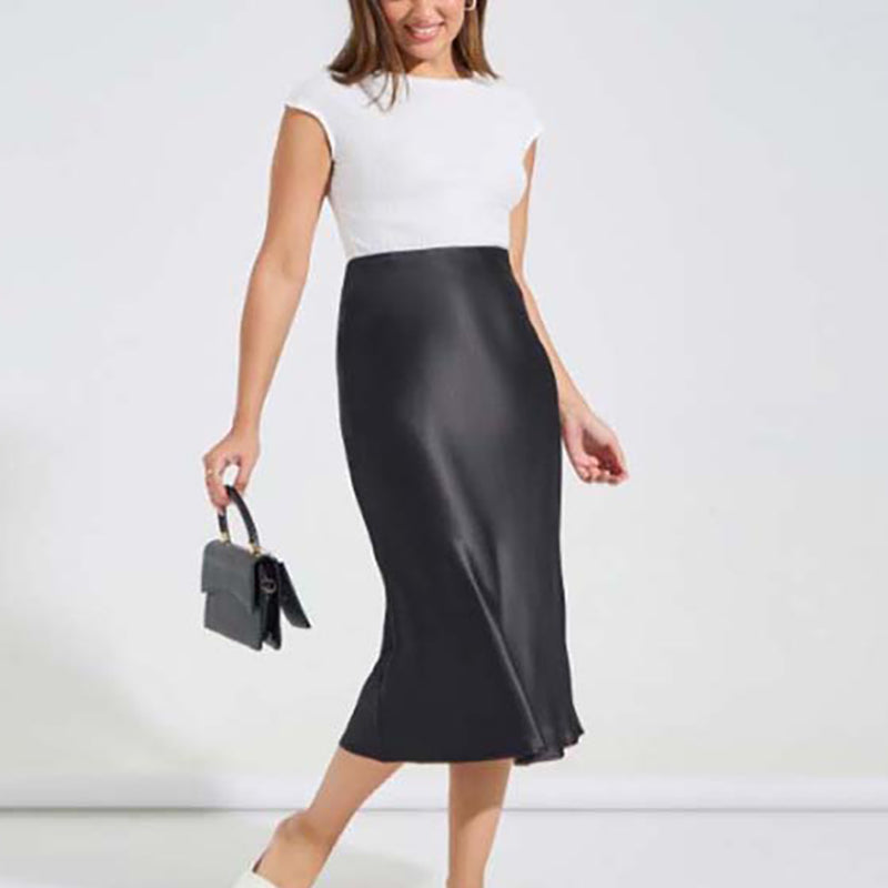 Chloe | Falda Clásica Elegante de Cintura Alta para Mujer