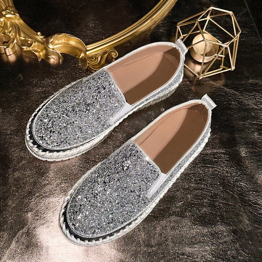 Viviana | Zapatos Slip-On Cómodos con Lentejuelas para Mujer
