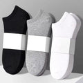 Pack de 3 pares de calcetines deportivos transpirables de mezcla de algodón, talla única