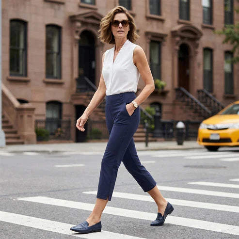 Pantalones de yoga elegantes con efecto moldeador