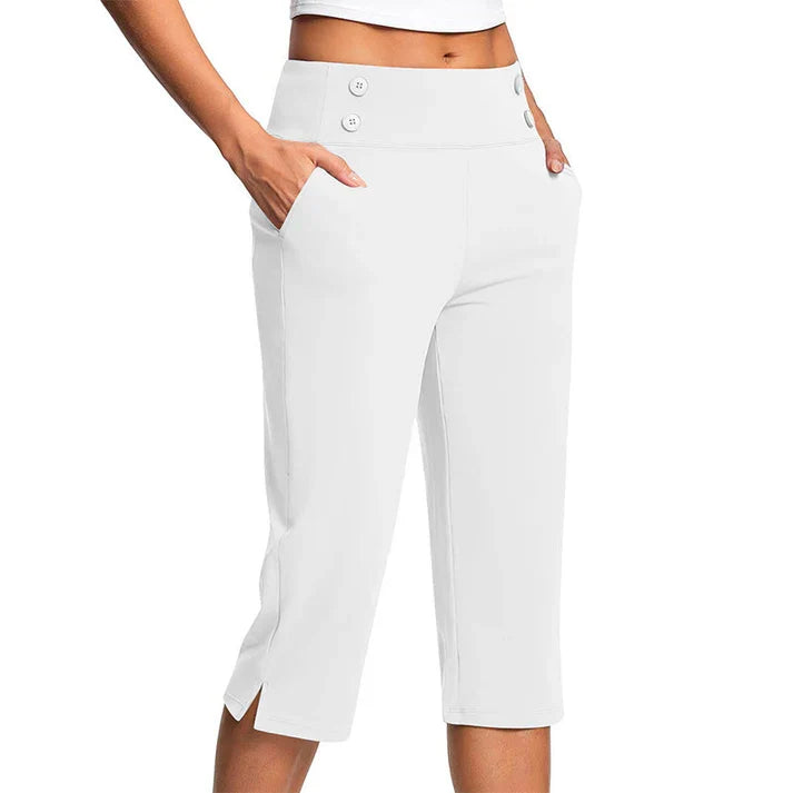 Pantalones de yoga elegantes con efecto moldeador