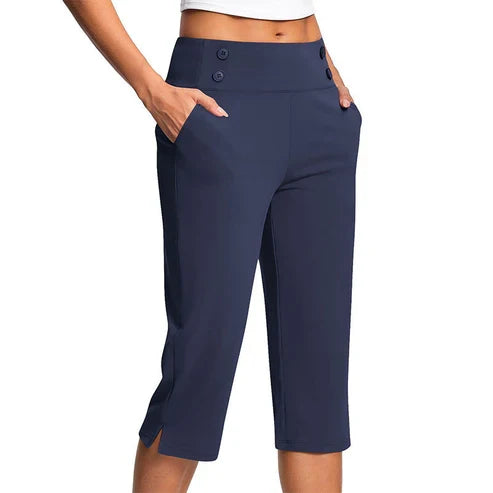 Pantalones de yoga elegantes con efecto moldeador