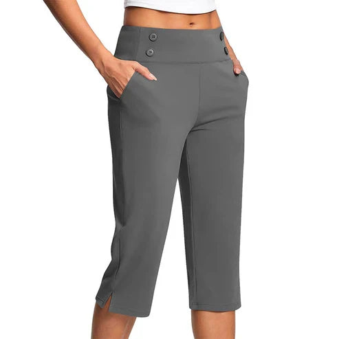 Pantalones de yoga elegantes con efecto moldeador