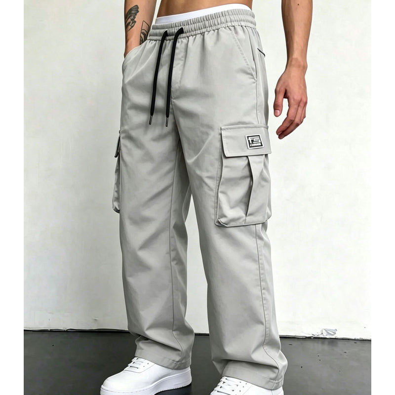 Ivan | Pantalones cargo para hombre de corte holgado- Cómodos, versátiles y con múltiples bolsillos