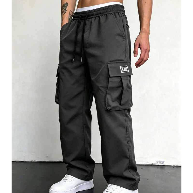 Ivan | Pantalones casuales para hombre de corte holgado- Cómodos, versátiles y con múltiples bolsillos