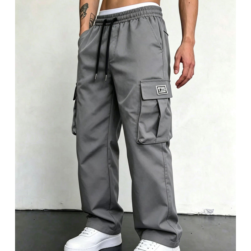 Ivan | Pantalones cargo para hombre de corte holgado- Cómodos, versátiles y con múltiples bolsillos