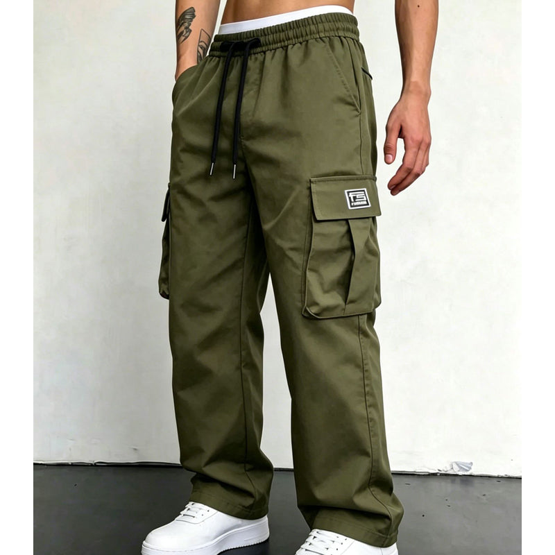Ivan | Pantalones casuales para hombre de corte holgado- Cómodos, versátiles y con múltiples bolsillos