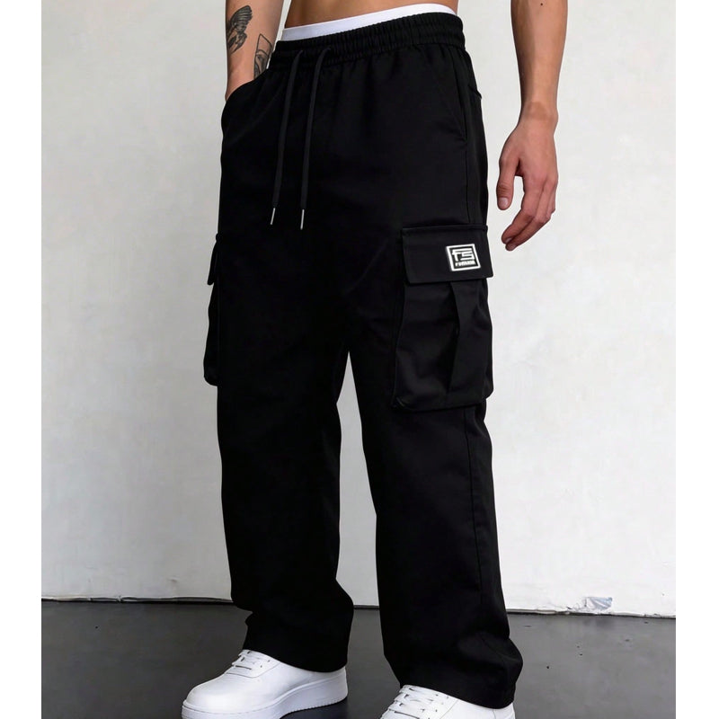 Ivan | Pantalones cargo para hombre de corte holgado- Cómodos, versátiles y con múltiples bolsillos