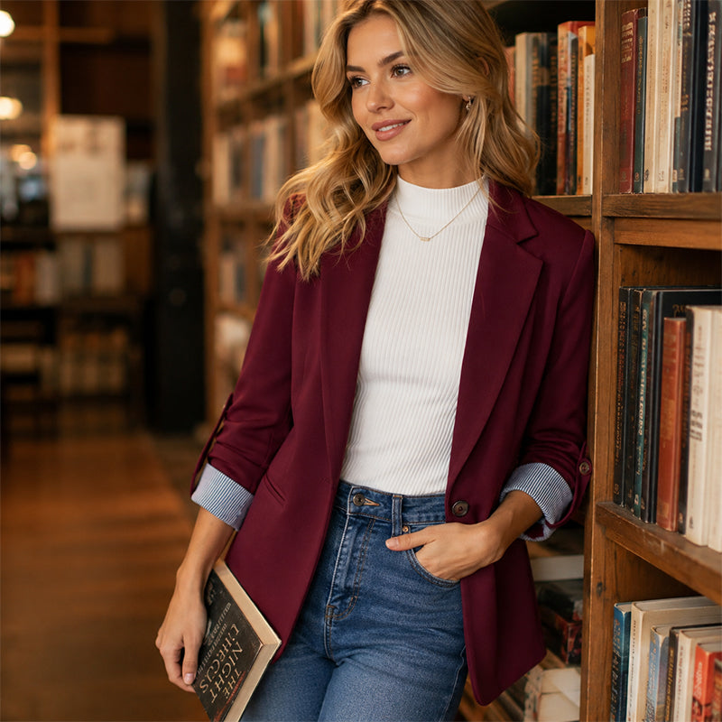 Emilia | Blazer de Moda elegante para el Otoño