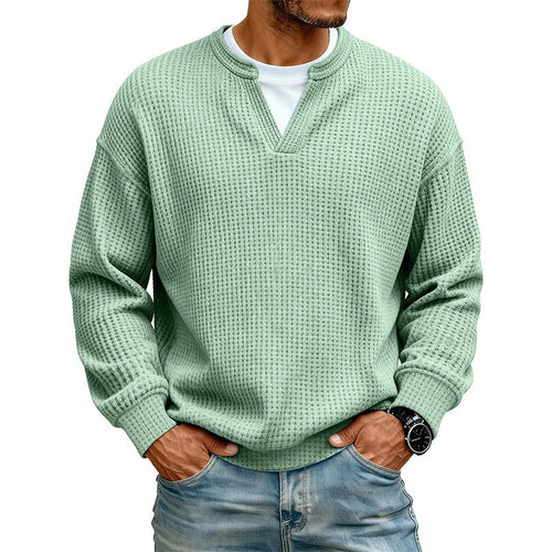 Adrián | Jersey de punto gofre texturizado para hombre