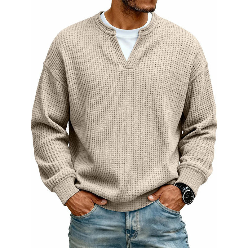 Adrián | Jersey de punto gofre texturizado para hombre