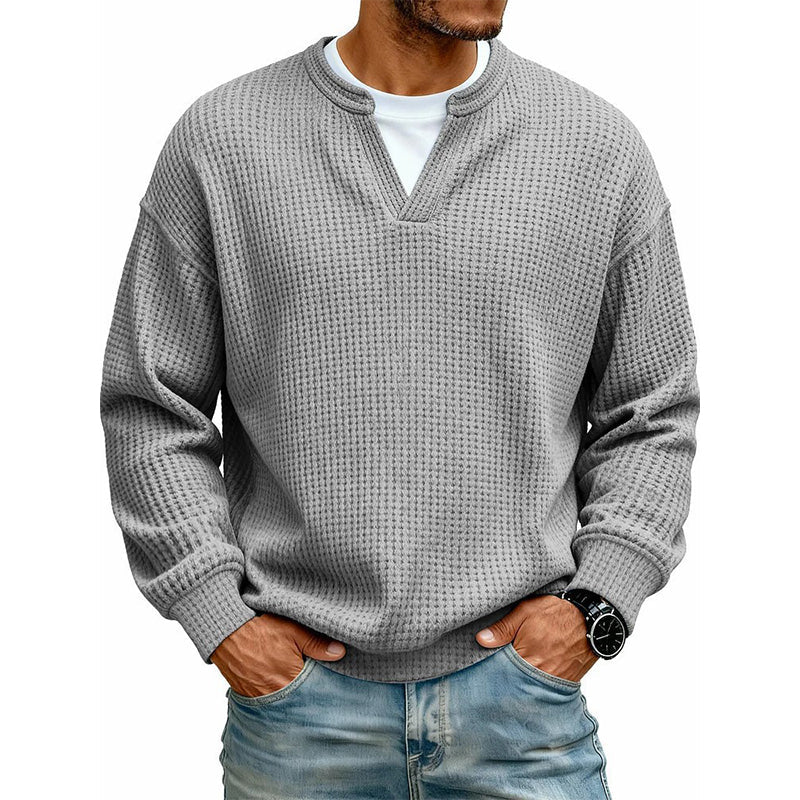 Adrián | Jersey de punto gofre texturizado para hombre