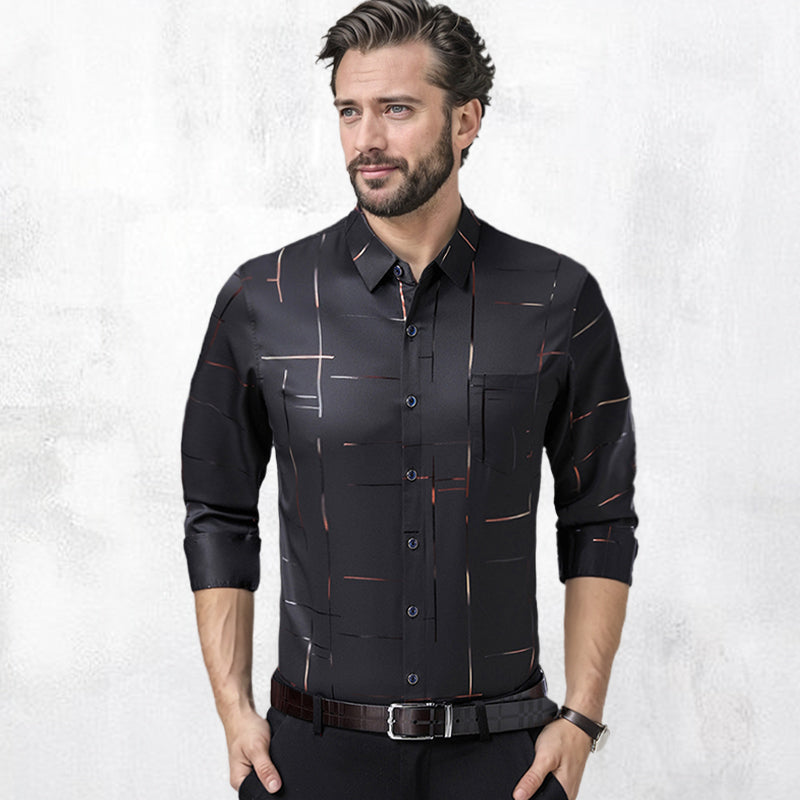 Dario | Camisa ligera sin plancha para hombre | Elegancia y comodidad sin esfuerzo ✨