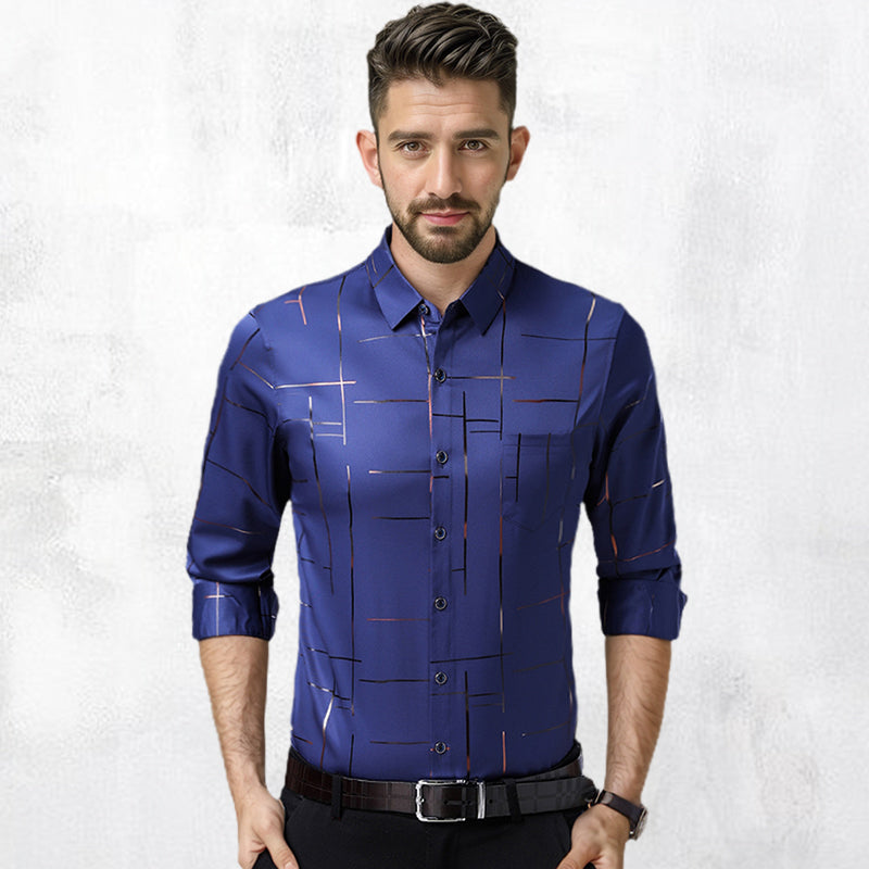Dario | Camisa ligera sin plancha para hombre | Elegancia y comodidad sin esfuerzo ✨