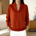 Vellina | Jersey con cuello chal para mujer