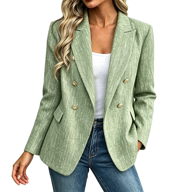 Amara | Blazer Casual de Doble Botonadura para Mujer