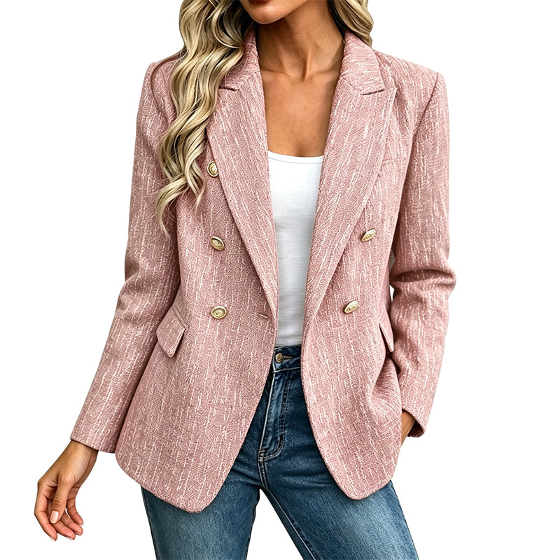 Amara | Blazer Casual de Doble Botonadura para Mujer