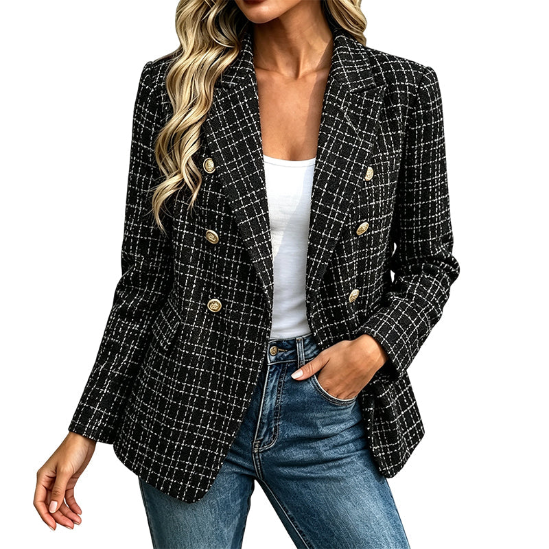 Amara | Blazer Casual de Doble Botonadura para Mujer