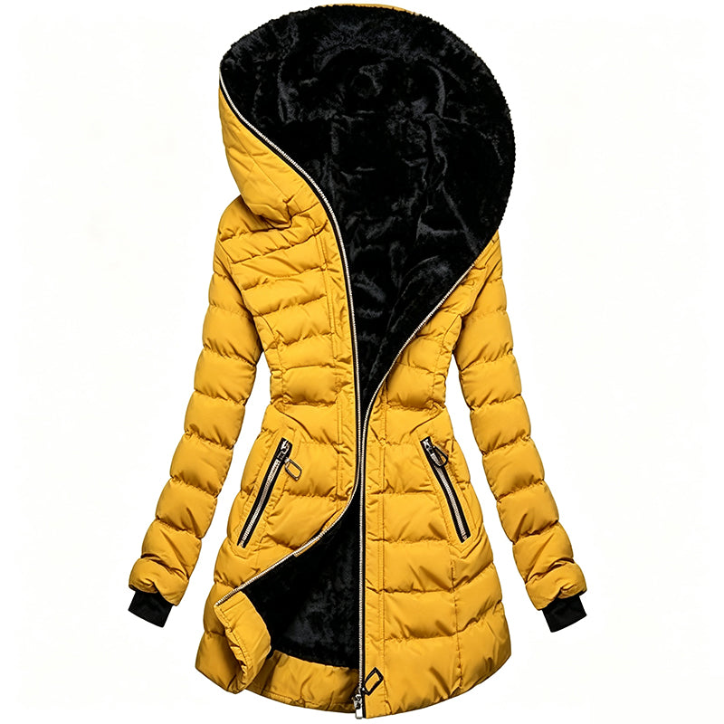 Amelie | Abrigo de invierno para mujer con capucha y cremallera