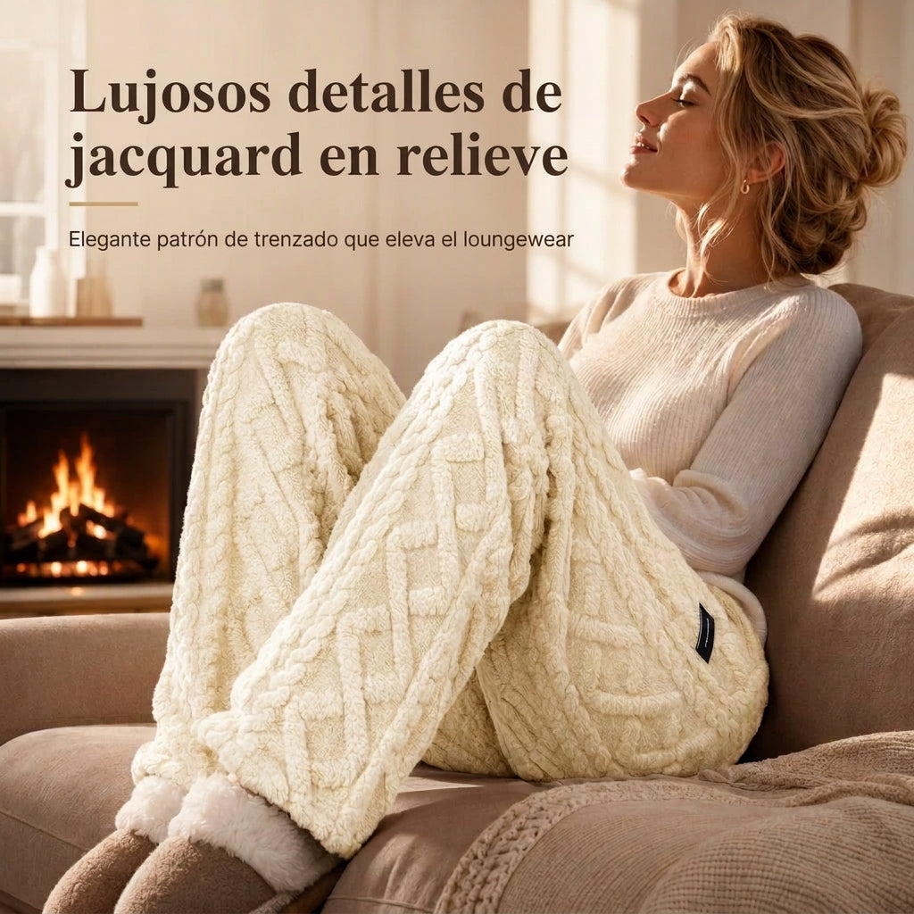 Melanie | Pantalón cómodo de mujer con forro cálido de franela