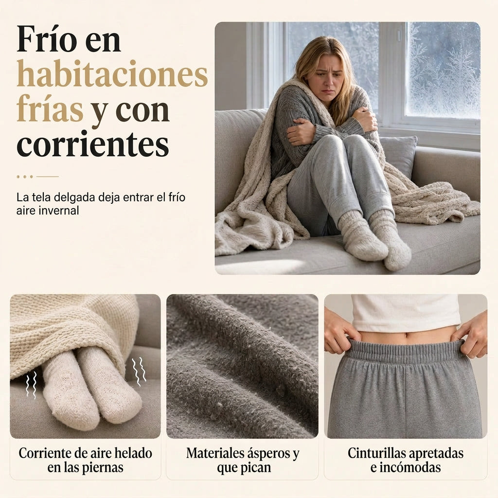 Melanie | Pantalón cómodo de mujer con forro cálido de franela