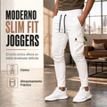 Luis | Pantalón jogger cargo liso para hombre