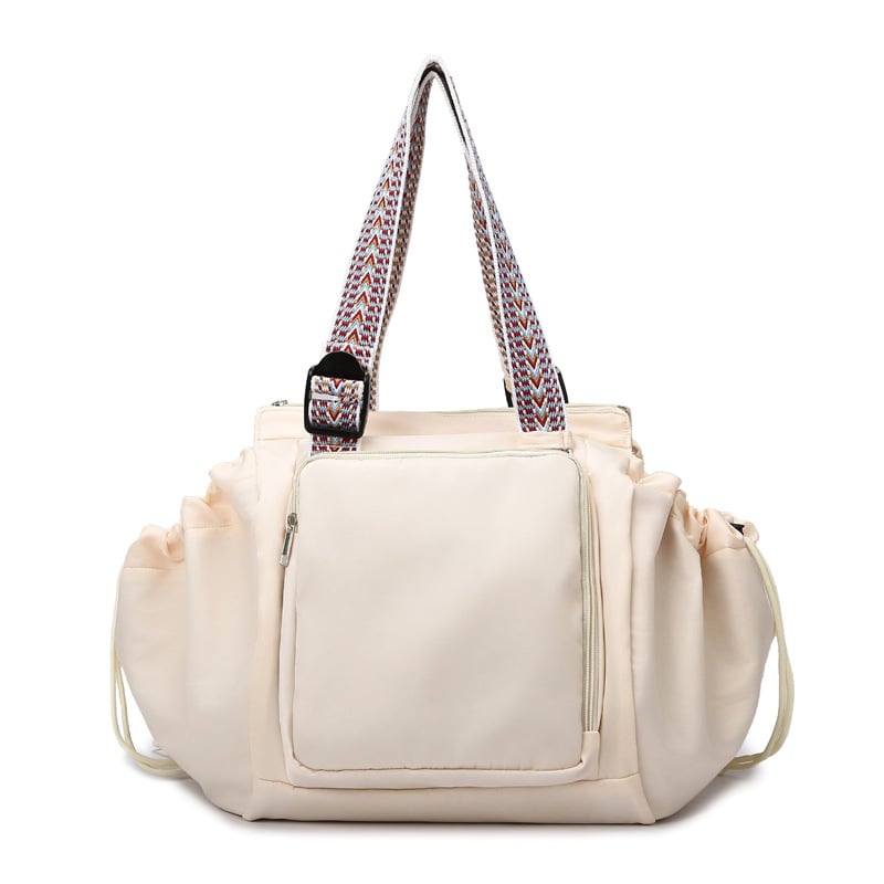 Bolso de viaje convertible, color beige