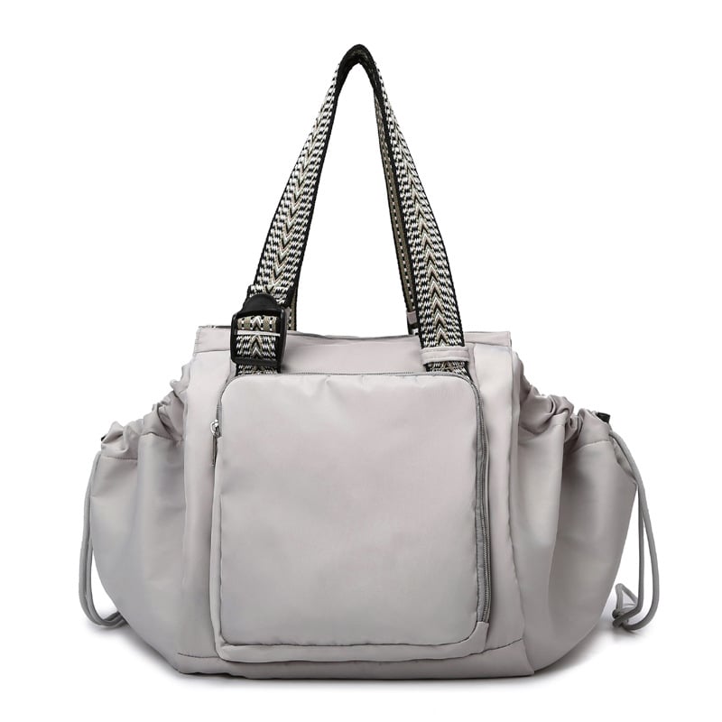 Bolso de viaje convertible, color gris