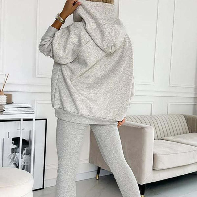 Conjunto deportivo de tres piezas para mujer, vista 8
