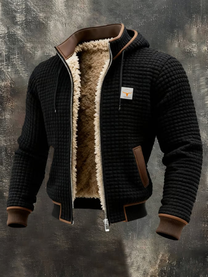 OSCAR |  CHAQUETA GOFRE CON CAPUCHA