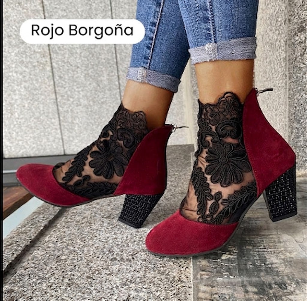 Yasmin | Tacones altos para mujer con punta elegante
