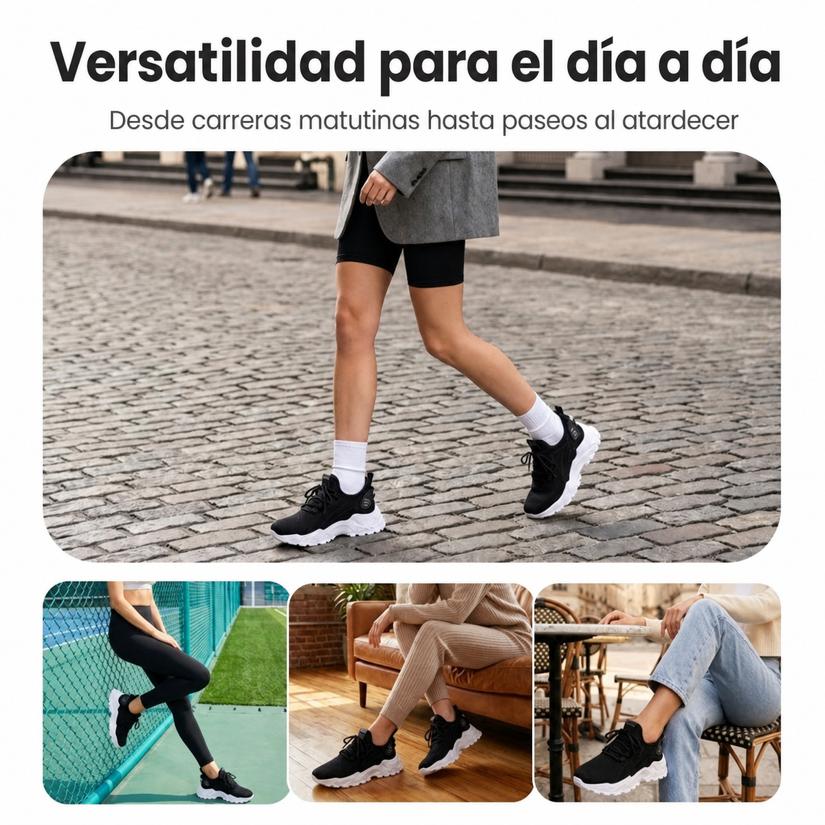 Zapatillas versátiles para el día a día